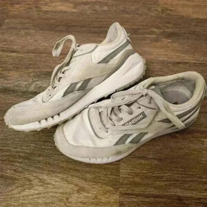 Reebok Classic Legacy Sneakers - White/Grey - Women’s Size 9